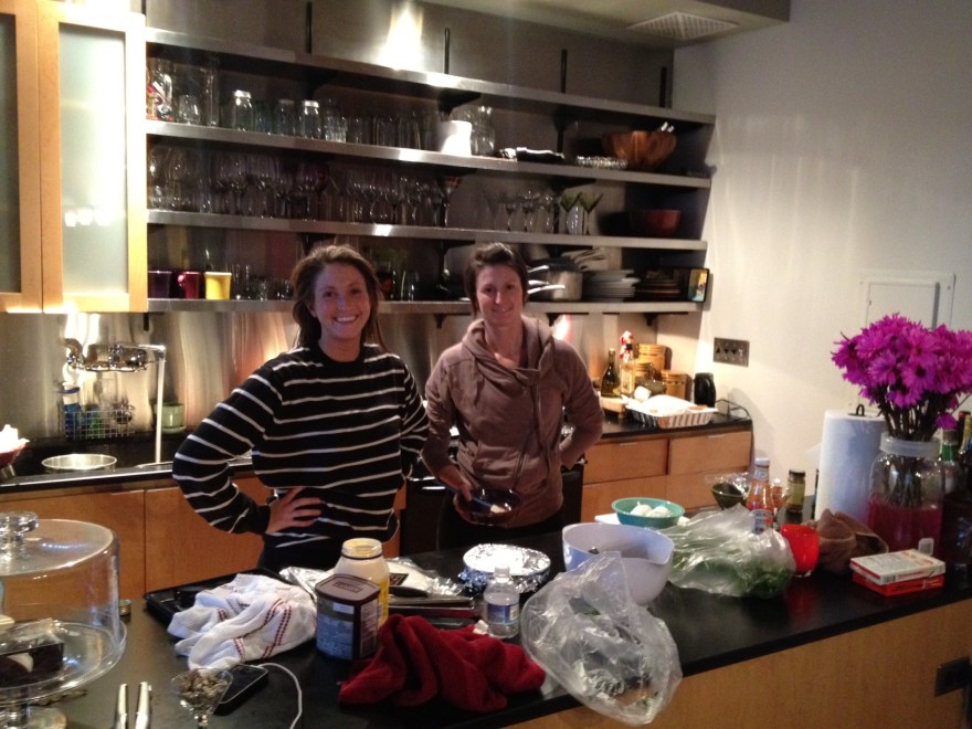 Chopped dinner party...prep'n our meals