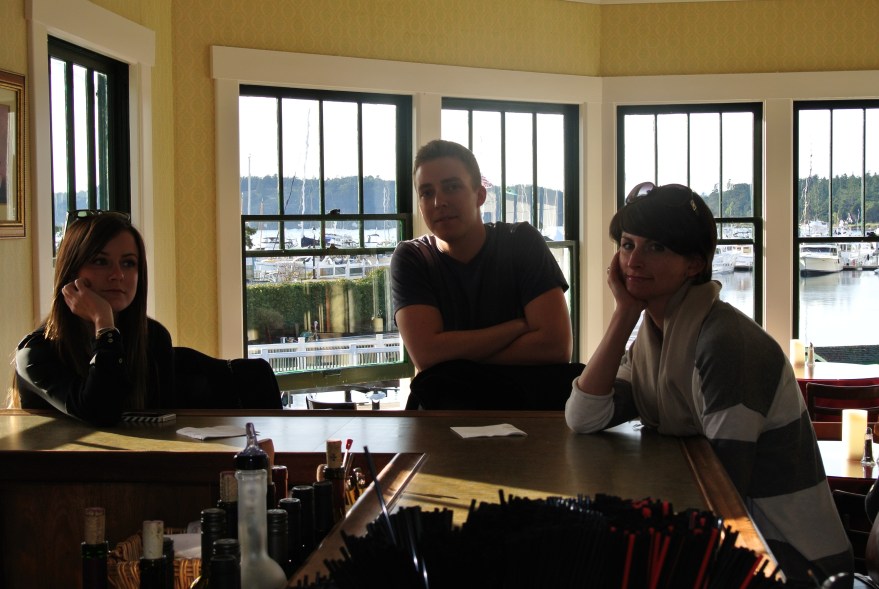 Waiting for bar to open :)