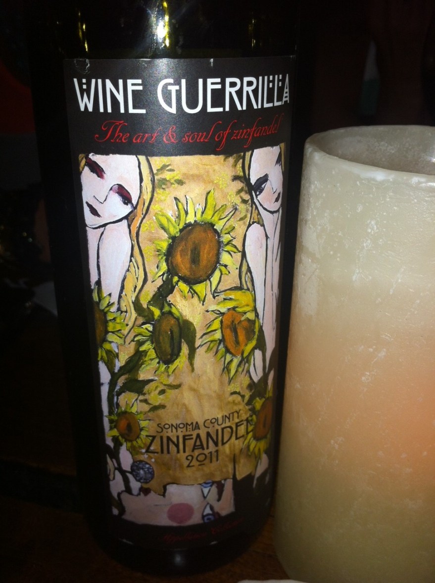 Day 13: Wine Guerrilla Zinfandel 2011