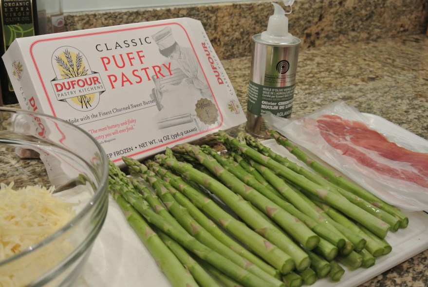 Ingredients for simple tart